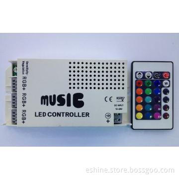 Infrared RGB music led controller / remote controller